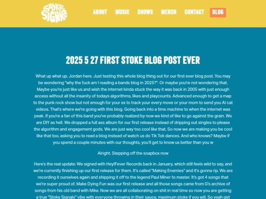 blog/posts/2025-5-27-First-Stoke-Blog-Post-Ever screenshot