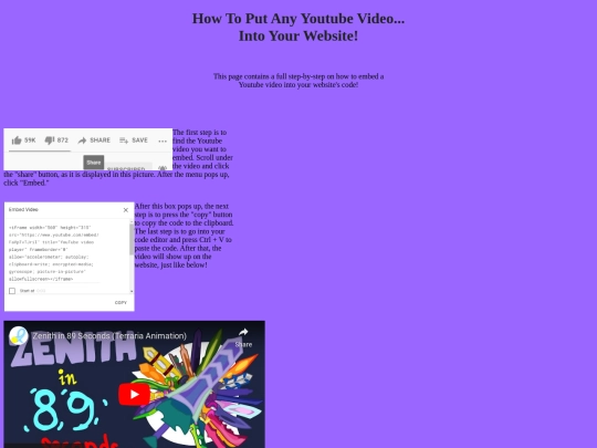 5.04 Video Embedding Tutorial Assignment/video-site screenshot