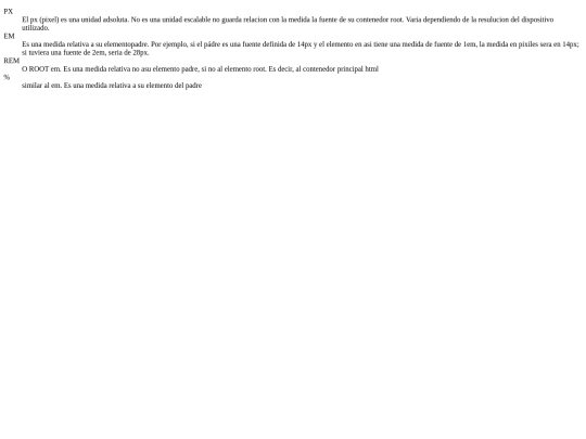 Primer web/unidades-css screenshot