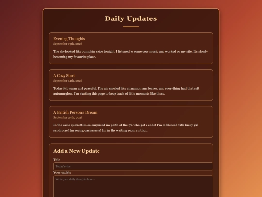 dailyupdates screenshot
