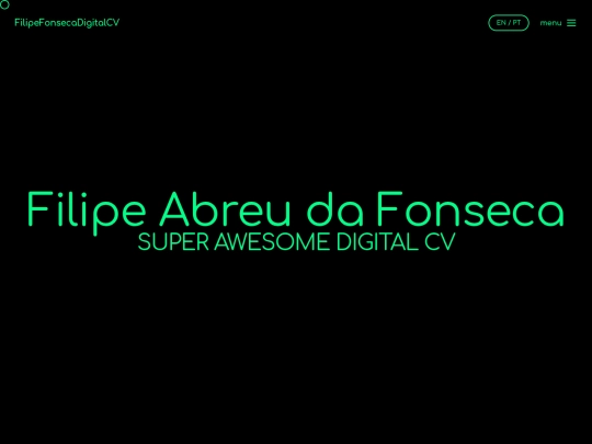PersonalCV screenshot