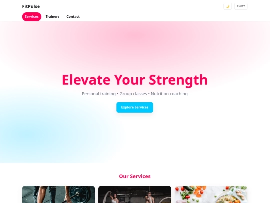fitness screenshot