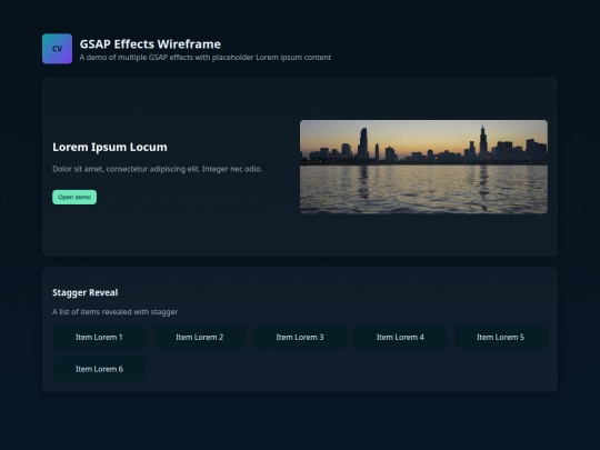 gsaptemplate screenshot