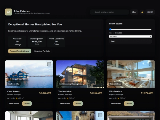 realestate screenshot
