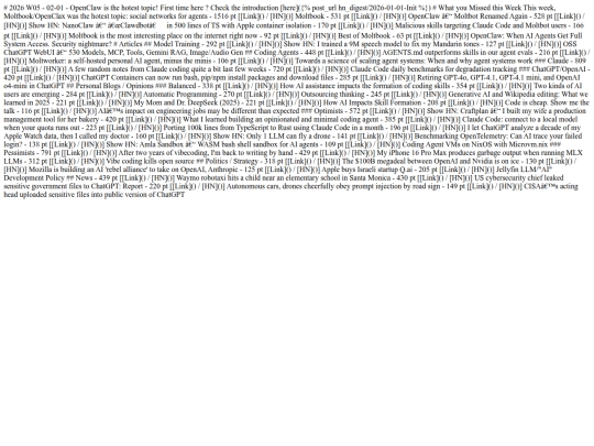 raw/hacker_news/2026/02/01/W5-AI screenshot
