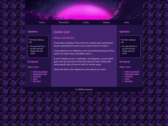 Comic screenshot