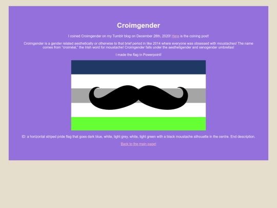 Croimgender screenshot