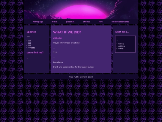 index screenshot