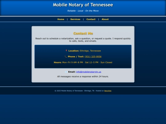 contact screenshot