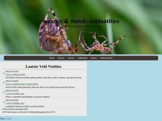 veldnotities screenshot