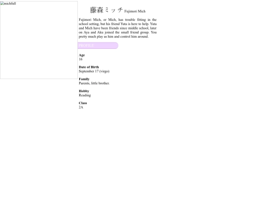 charadesc/grey/mich screenshot