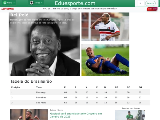trabalhoesporte screenshot