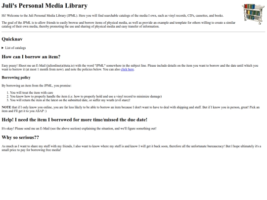 library screenshot
