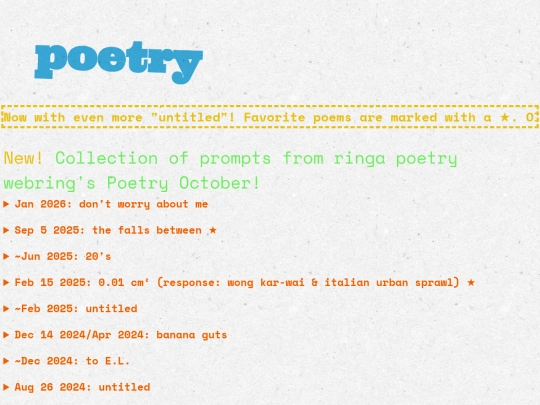 writing/poems screenshot