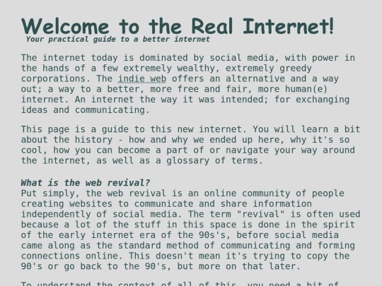 writing/welcome screenshot