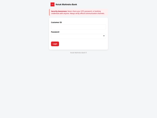 Kotak/bank screenshot