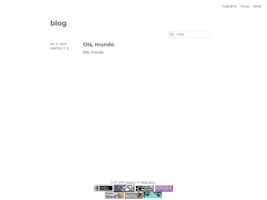 blog screenshot