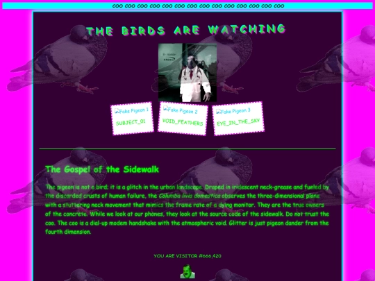 pigeon screenshot