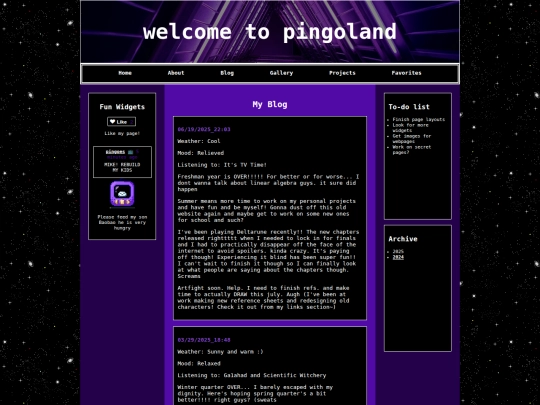 blog screenshot