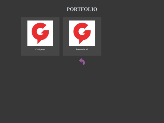 portfolio1 screenshot