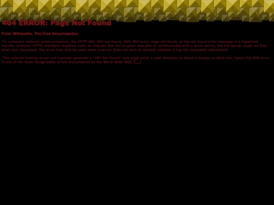 not_found screenshot