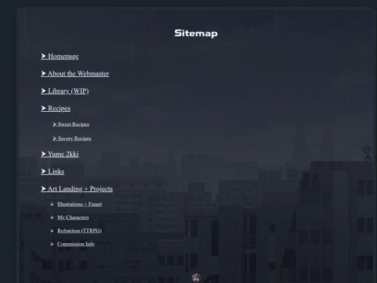 sitemap screenshot