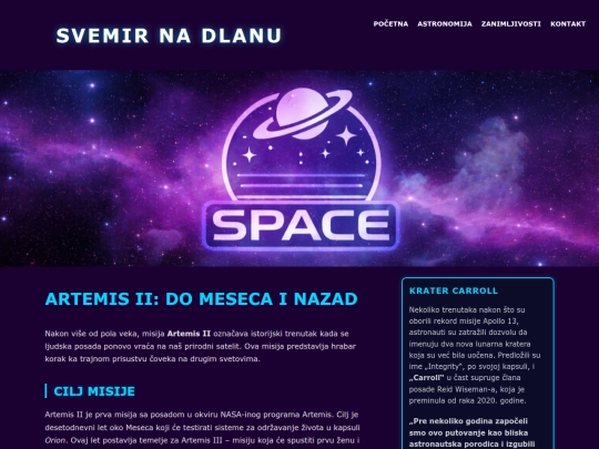 artemis2 screenshot