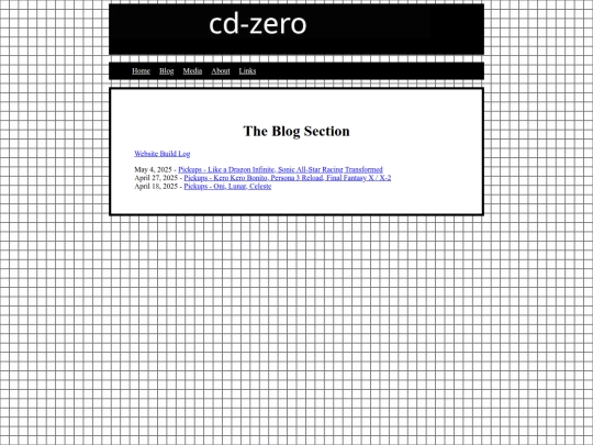 blog screenshot