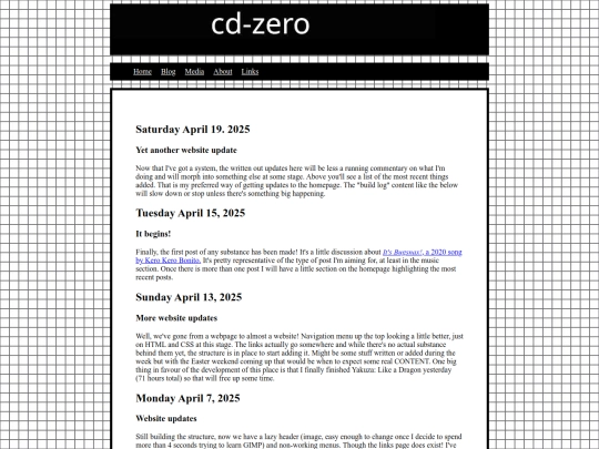 blog/buildlog screenshot