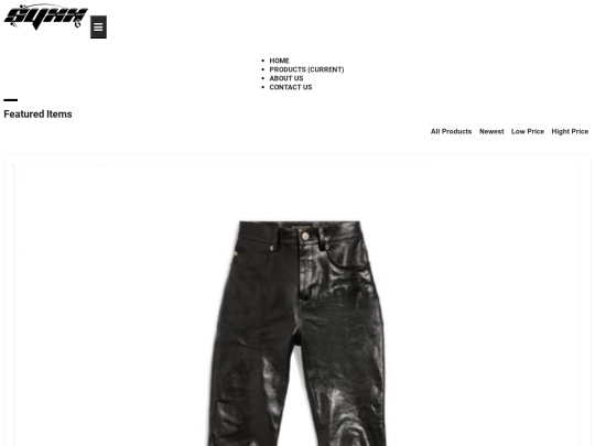 products screenshot