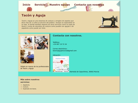 Contacta con nosotros screenshot