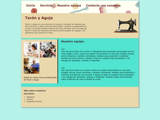Nuestro equipo screenshot