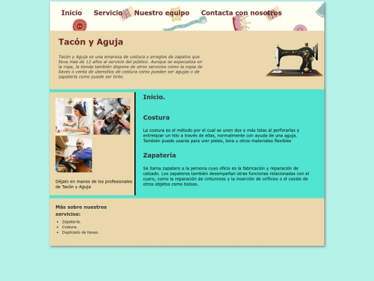 Tacón y Aguja screenshot