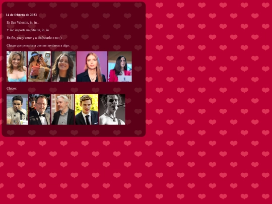 sanvalentin23 screenshot