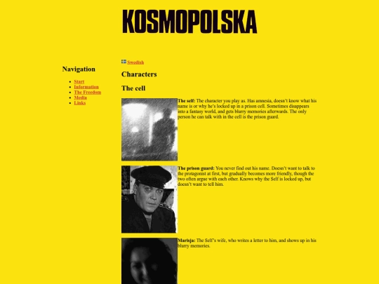 CharactersEnglish screenshot