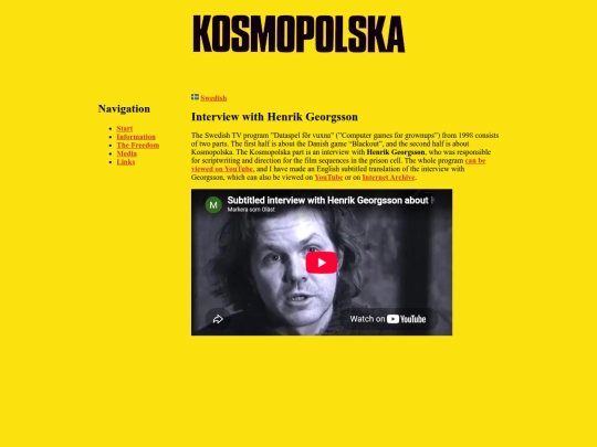 GeorgssonInterviewEnglish screenshot