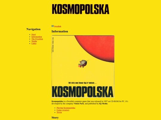 informationEnglish screenshot