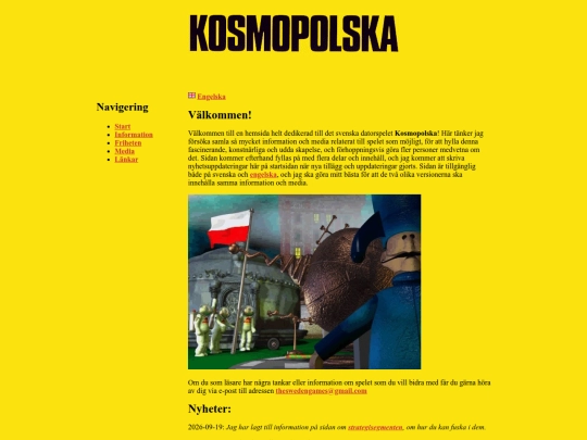 mainSwedish screenshot