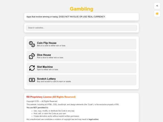 Gambling screenshot