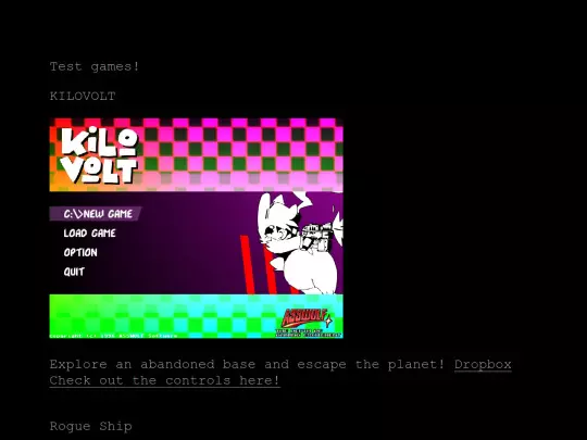 testgame screenshot