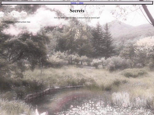 Secrets screenshot