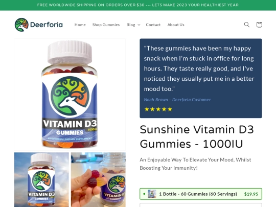 deerforia/vitamin-d3-gummies/is-it-good-to-take-vitamin-d3-everyday screenshot