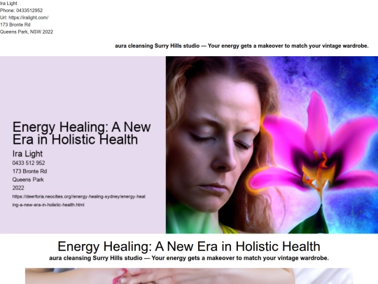 energy-healing-sydney/energy-healing-a-new-era-in-holistic-health screenshot