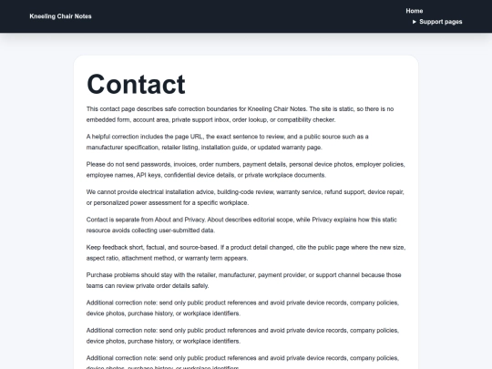 kneeling-chair-552/contact screenshot