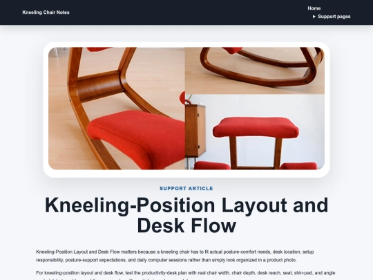 kneeling-chair-552/kneeling-position-and-desk-flow screenshot
