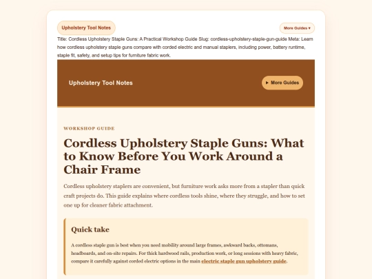 lestallion/affiliate-backlinks/tier2/cordless-upholstery-staple-gun-guide screenshot