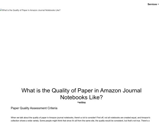 lestallion/amz1/what-is-the-quality-of-paper-in-amazon-journal-notebooks-like screenshot