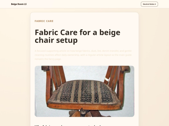 lestallion/beige-room/beige-chair-fabric-care screenshot