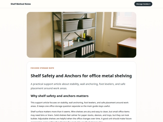lestallion/metal-shelving/shelving-safety-anchors screenshot