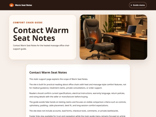 office-chairs-heat-massage-304/contact screenshot